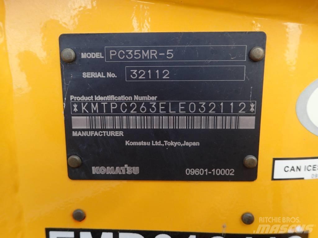 Komatsu PC35MR-5 Miniescavatori