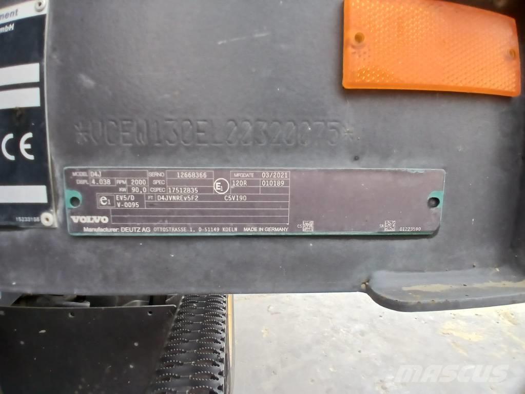 Volvo EWR 130 E Escavatori gommati