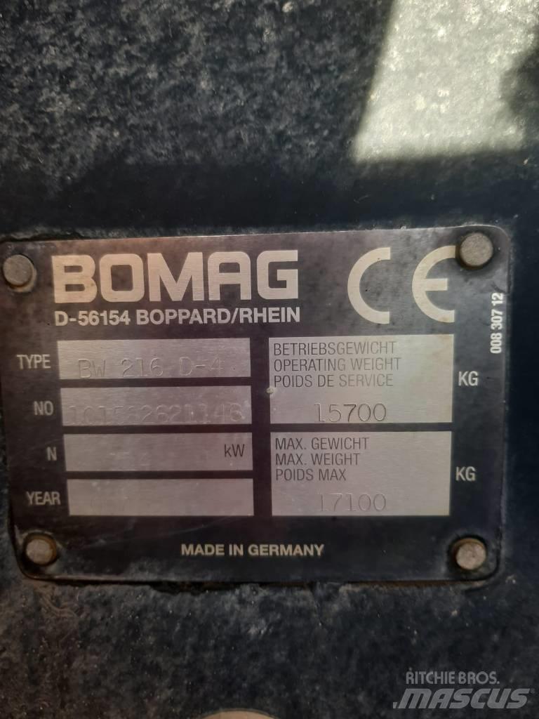 Bomag BW 216 D-4 Compattatori da suolo