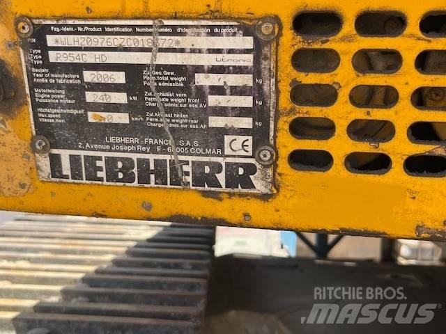 Liebherr R 954C  HD Escavatori gommati