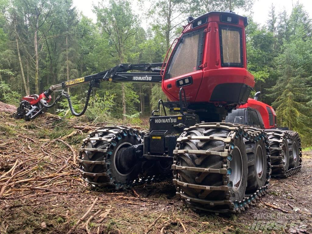 Komatsu 931 XC Abbattitrici, Disboscatrici