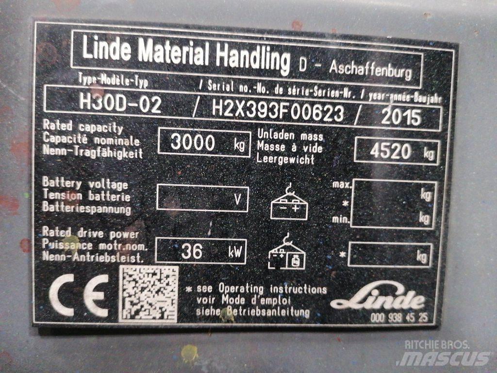 Linde H30D-02 Carrelli elevatori diesel