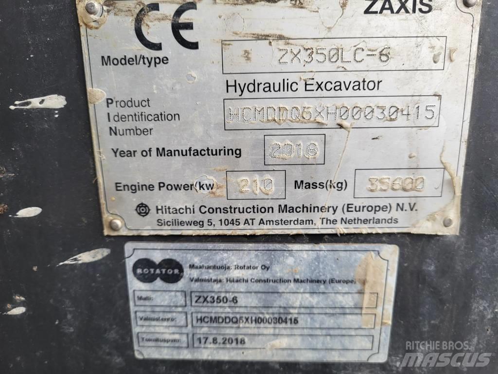 Hitachi ZX 350 LC-6 Escavatori cingolati