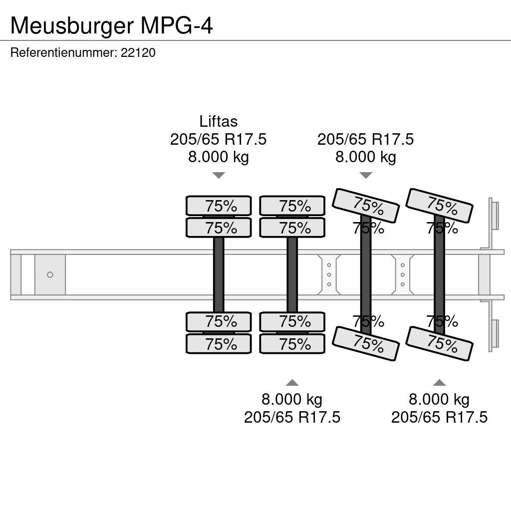 Meusburger MPG-4 Semirimorchi Ribassati