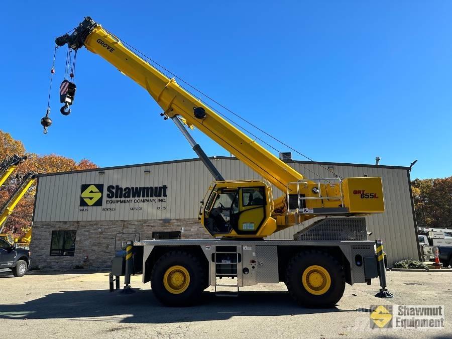 Grove GRT655L Gru per terreni difficili