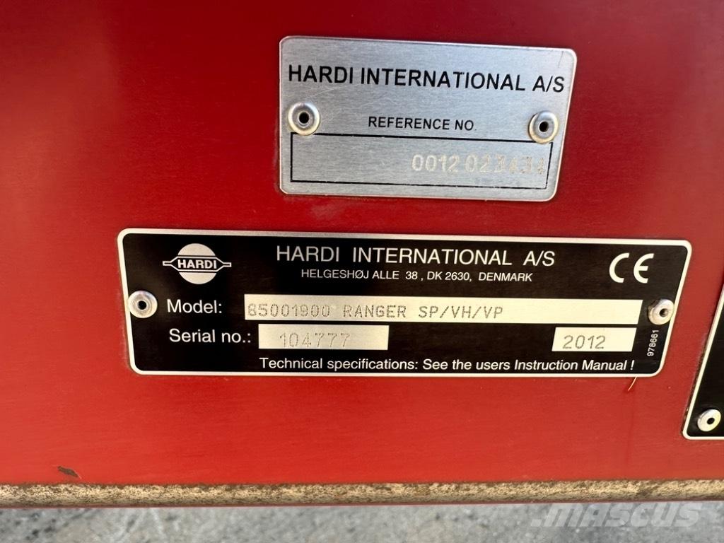 Hardi Ranger 2500 Irroratrici trainate