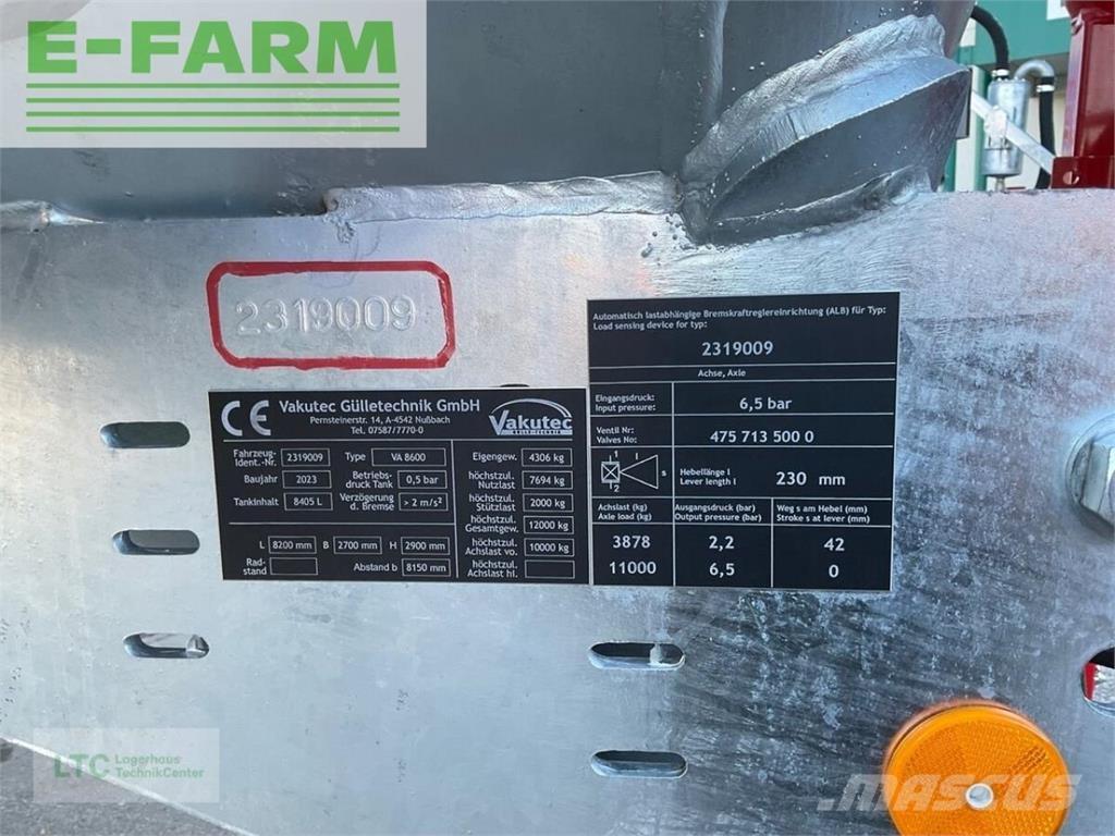  va 8600 Altre macchine fertilizzanti