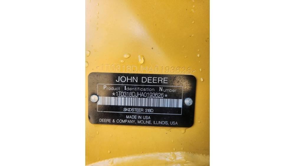 John Deere 318 D Mini Pale Gommate
