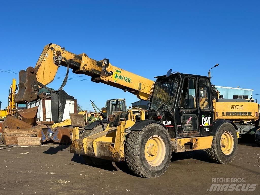 CAT TH 83 Sollevatori telescopici per agricoltura