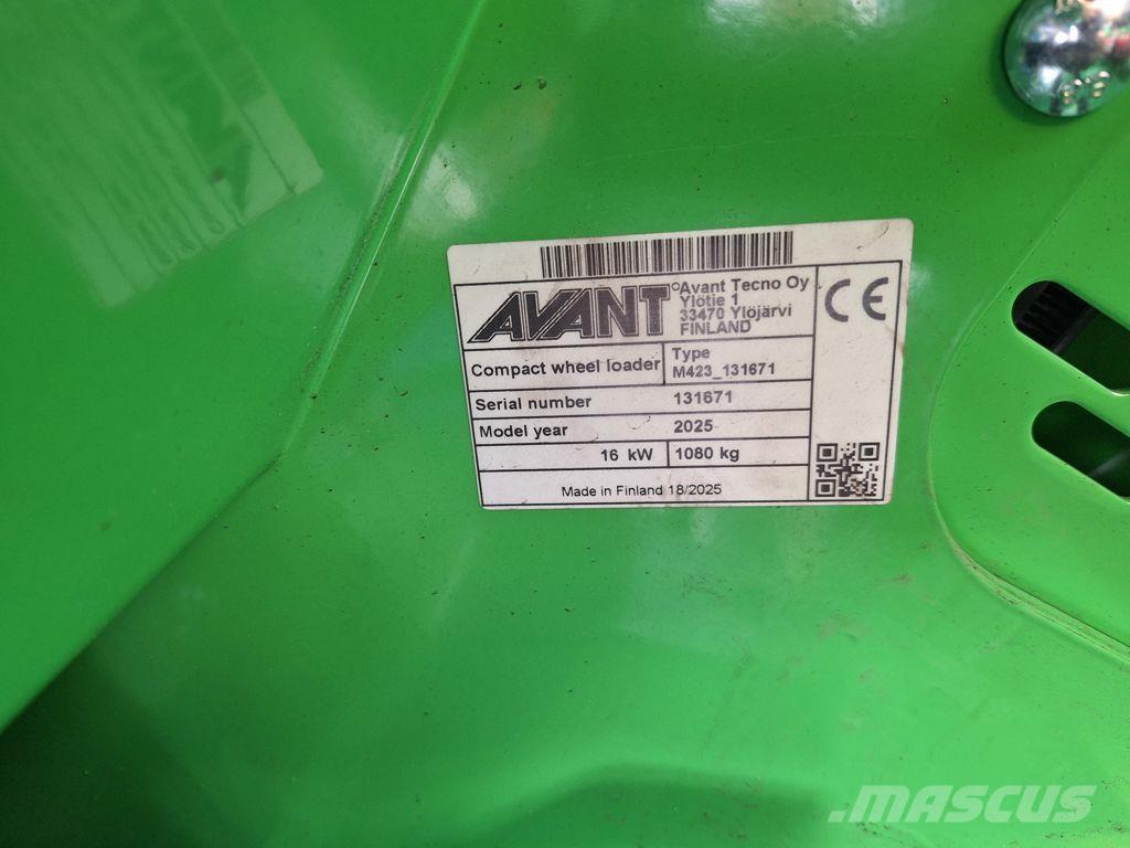 Avant 423 TDL Escavatori speciali