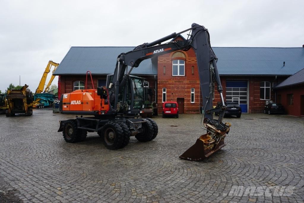 Atlas 160 W Escavatori gommati