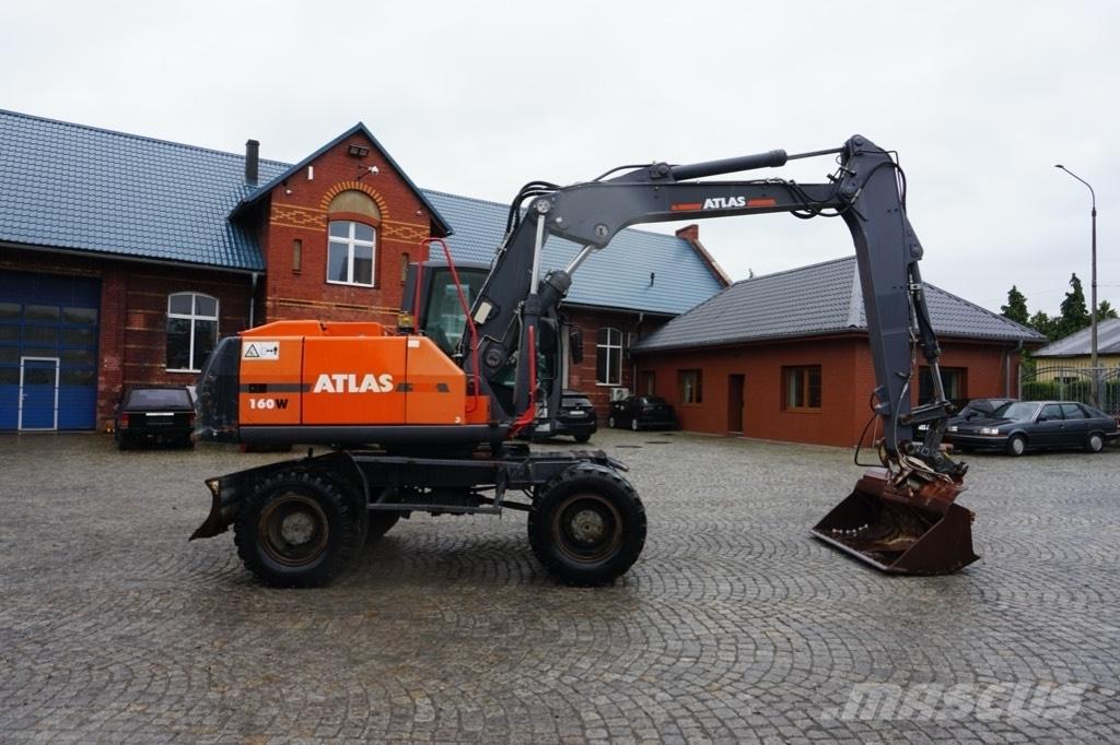 Atlas 160 W Escavatori gommati