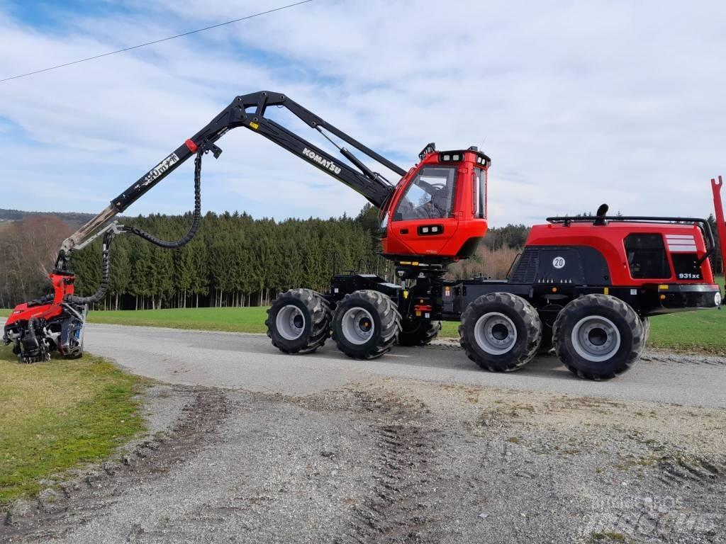 Komatsu 931xc Abbattitrici, Disboscatrici