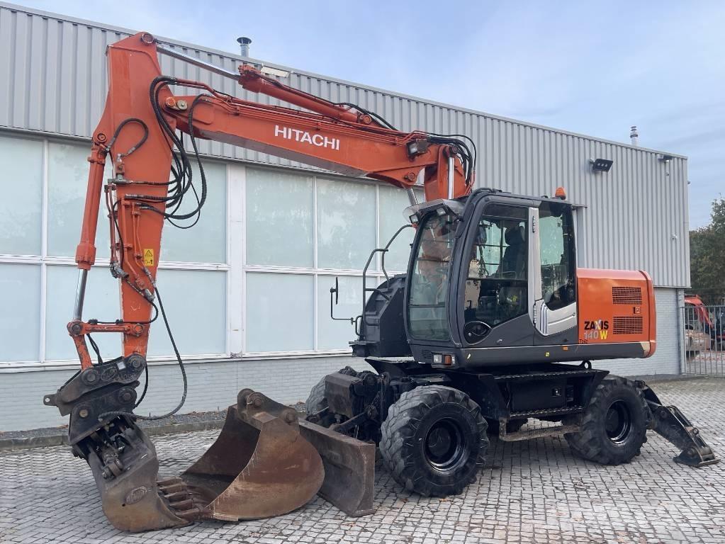 Hitachi ZX 140 W-3 Escavatori gommati