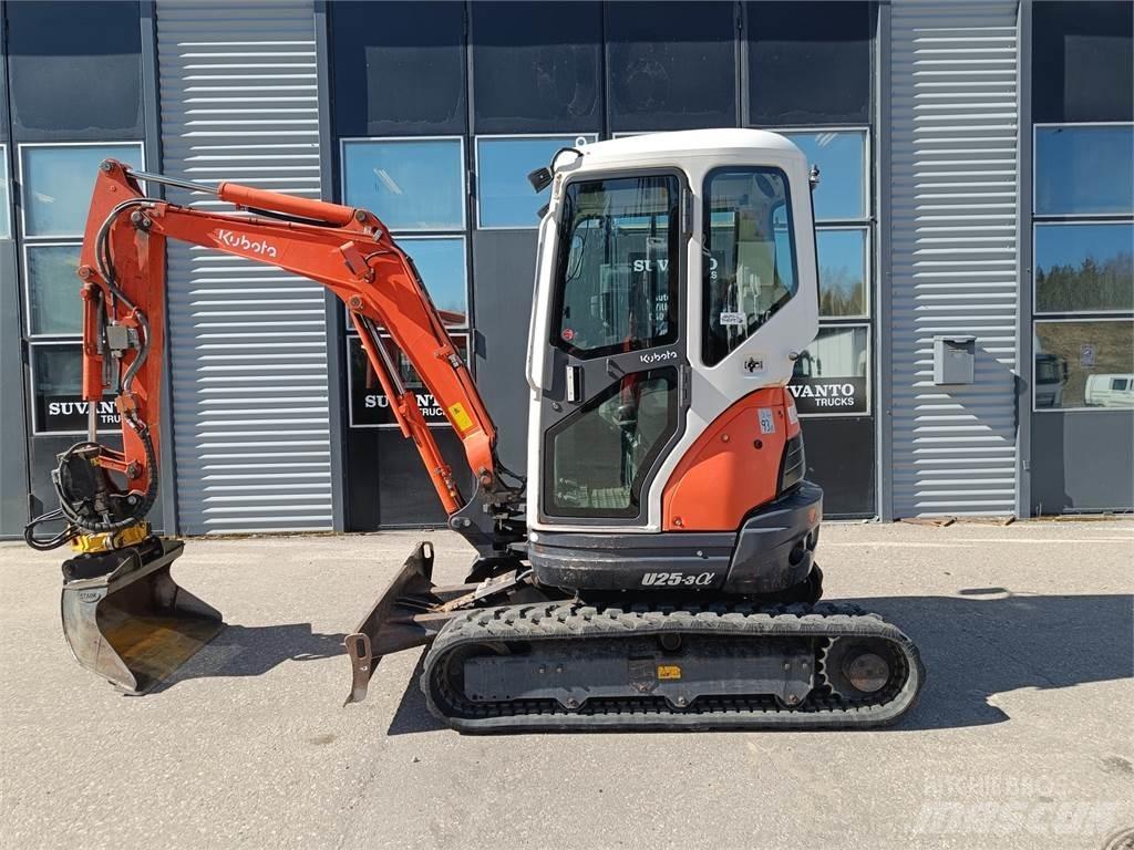 Kubota U25-3 Miniescavatori