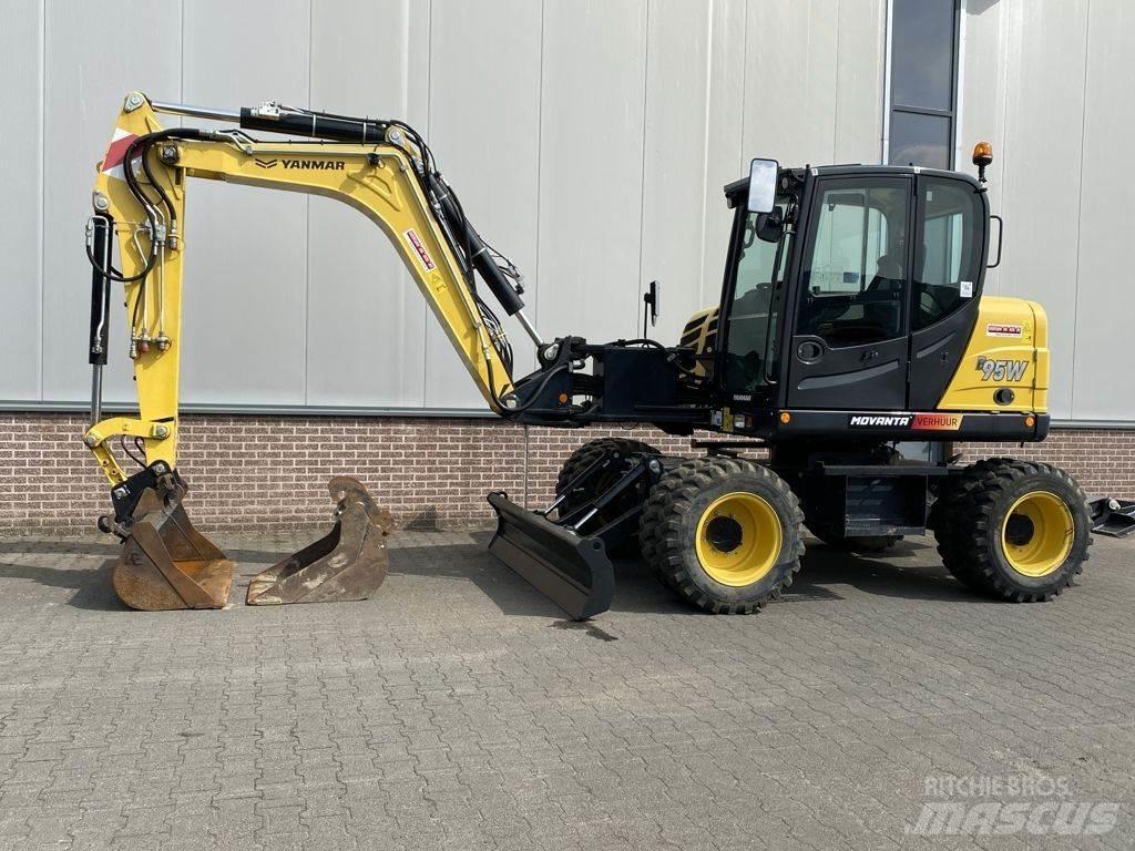 Yanmar B95W Escavatori gommati