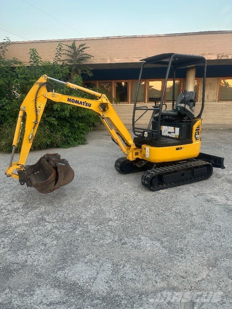 Komatsu PC16R-HS Escavatori cingolati