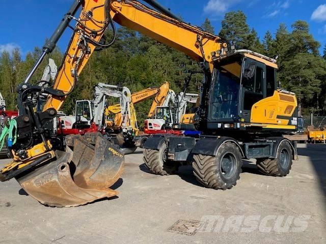 Hyundai HW 180 Escavatori gommati