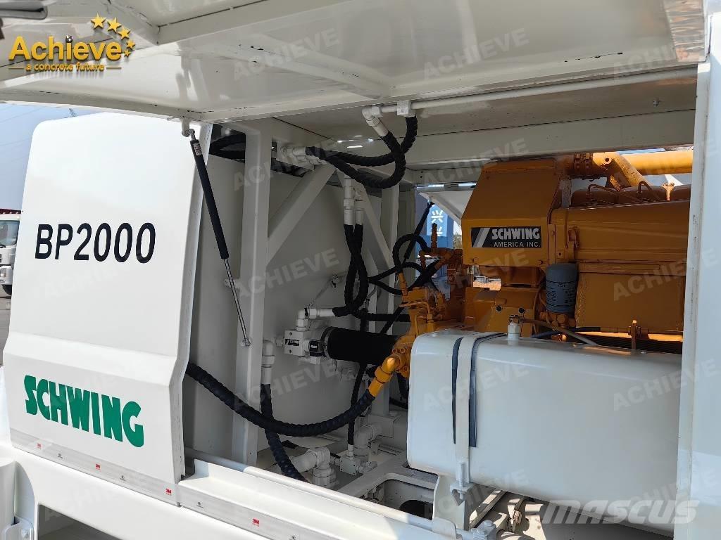 Schwing BP2000 Autopompe per calcestruzzo
