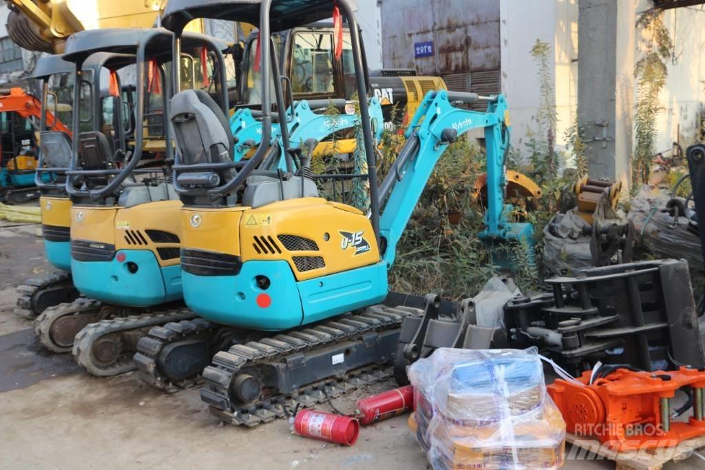 Kubota U 15 Miniescavatori
