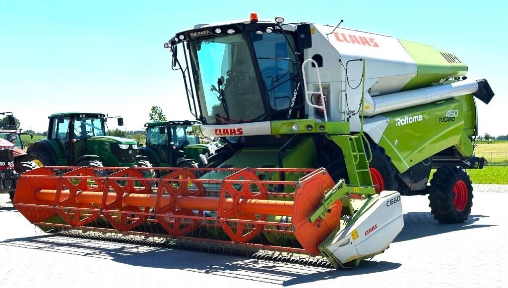 CLAAS Tucano 450 Mietitrebbiatrici