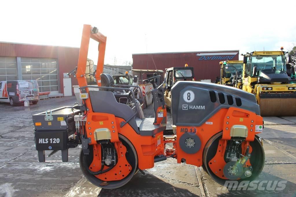 Hamm HD 13 VV Rulli a doppio tamburo