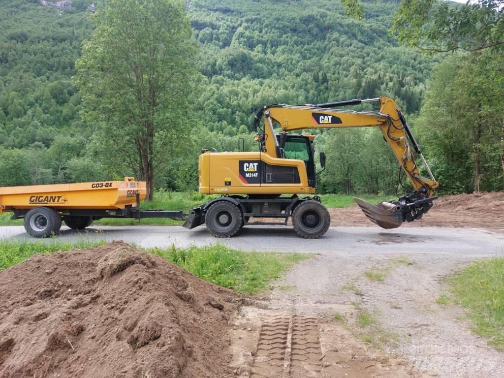 CAT M 314 F Escavatori gommati