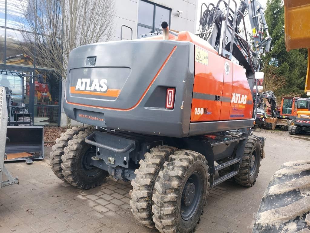 Atlas 150 W Escavatori gommati