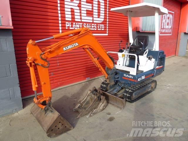 Kubota KX 36 Miniescavatori