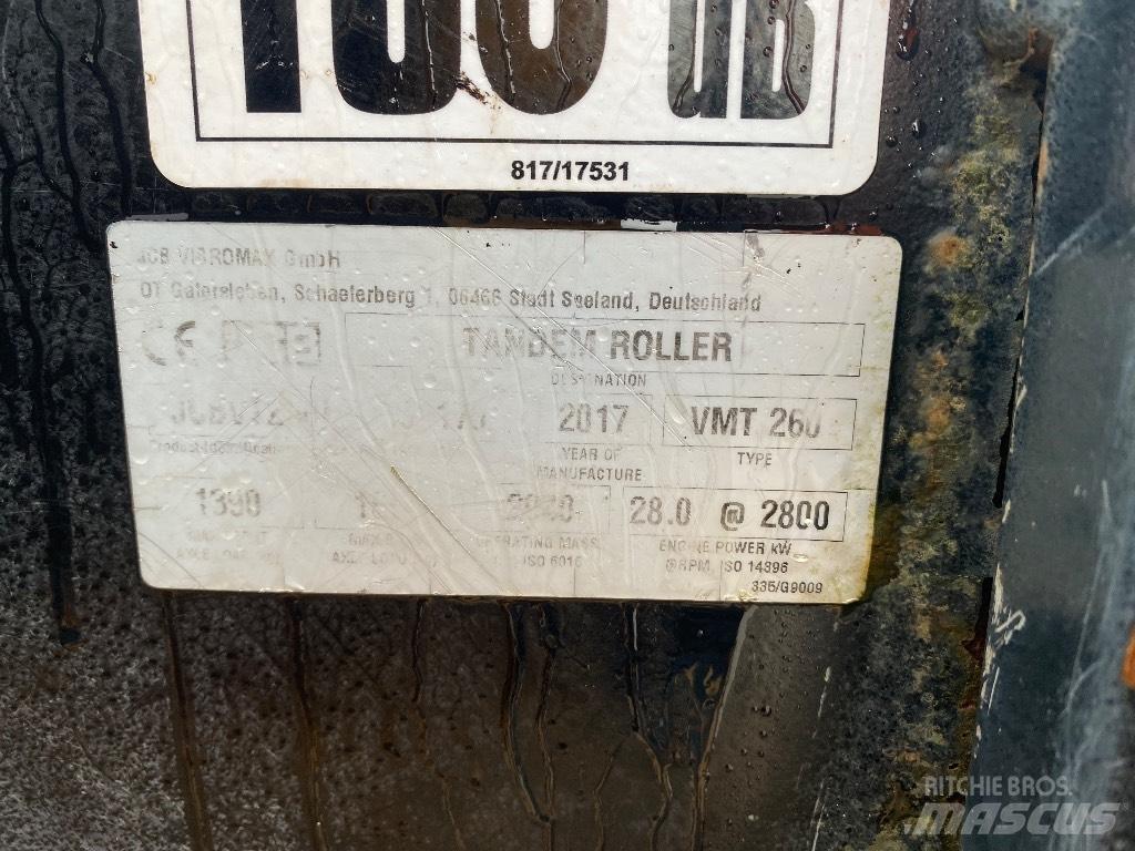 JCB VMT 260-120 Rulli a doppio tamburo