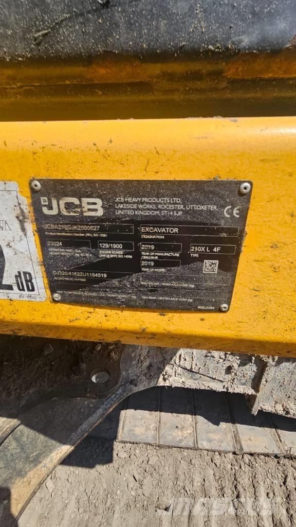 JCB 210 Escavatori cingolati