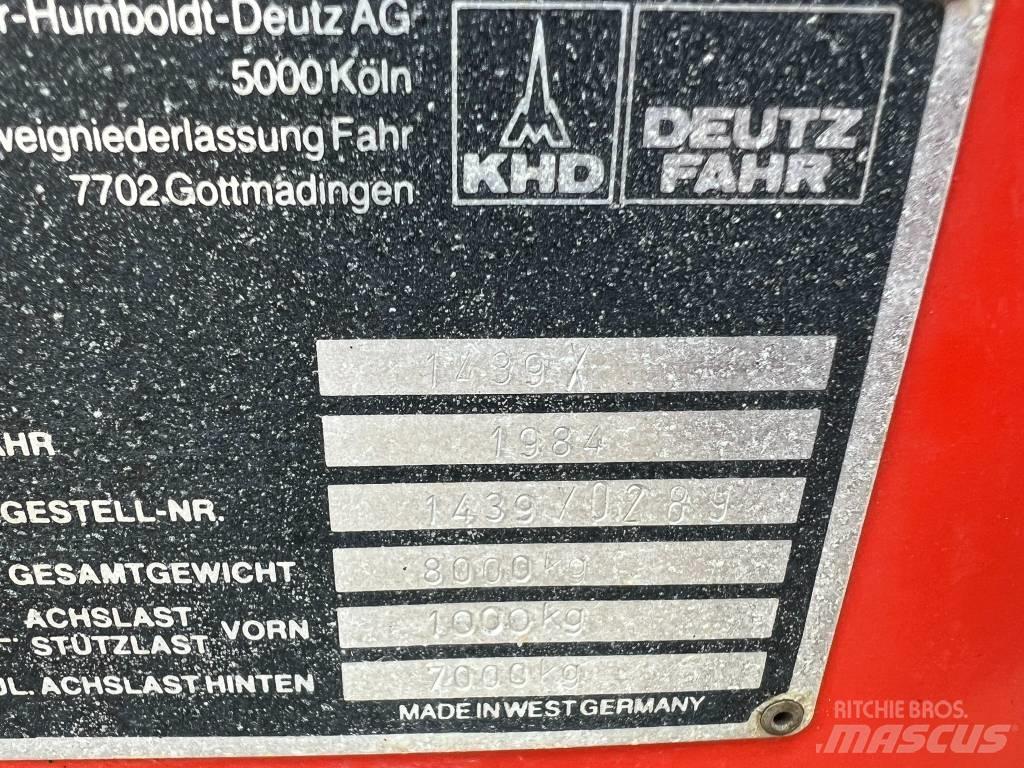 Deutz-Fahr F 570 Rimorchi autocaricanti