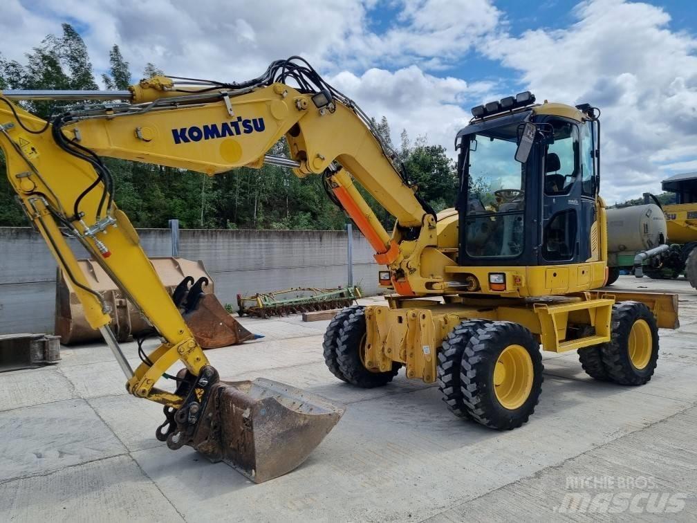 Komatsu PW 118 MR-8 Escavatori gommati