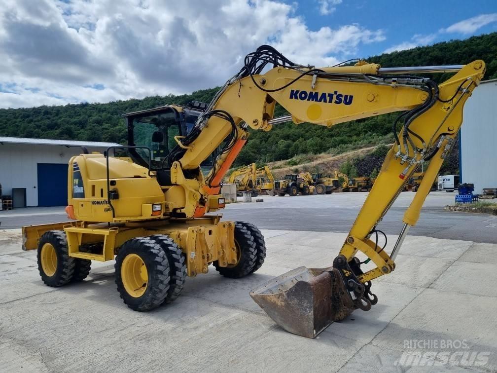 Komatsu PW 118 MR-8 Escavatori gommati