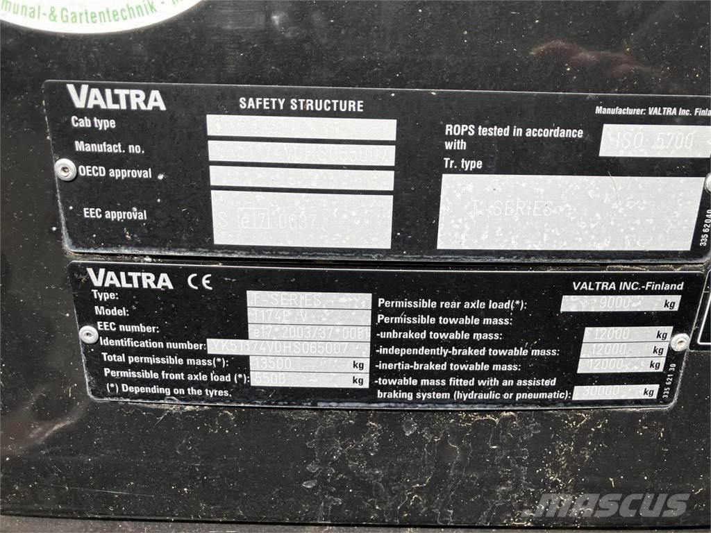 Valtra T174 Versu Trattori