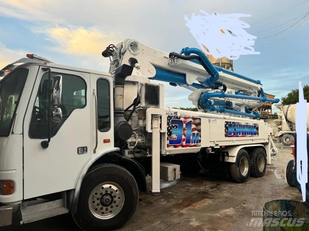 Schwing 31 z Autopompe per calcestruzzo