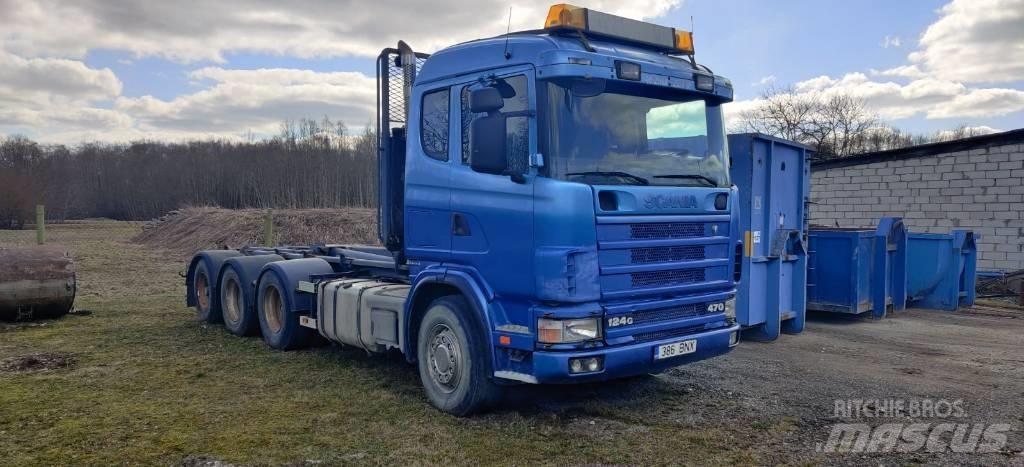 Scania R 124 GB6X4NA Camion ribaltabili