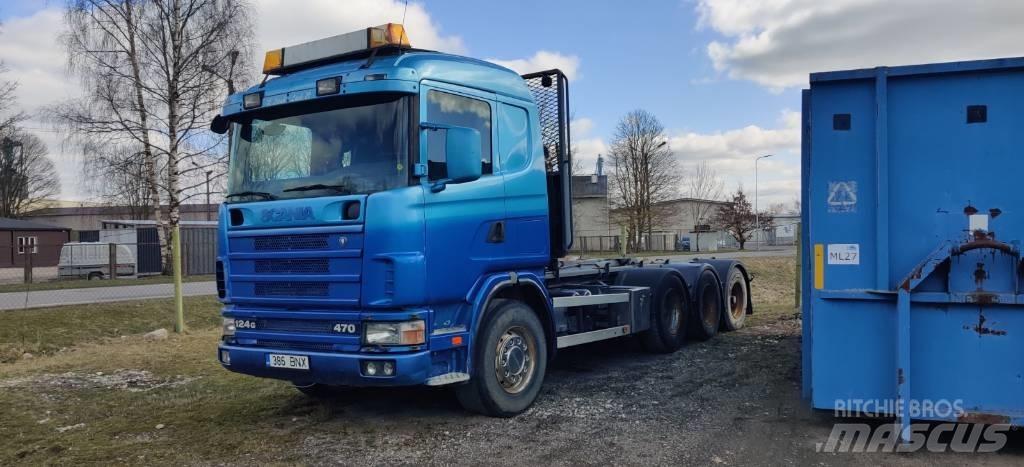 Scania R 124 GB6X4NA Camion ribaltabili