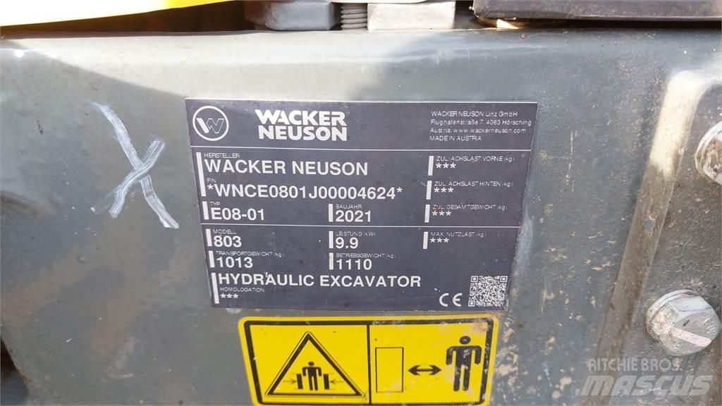 Wacker Neuson 803 Escavatori cingolati