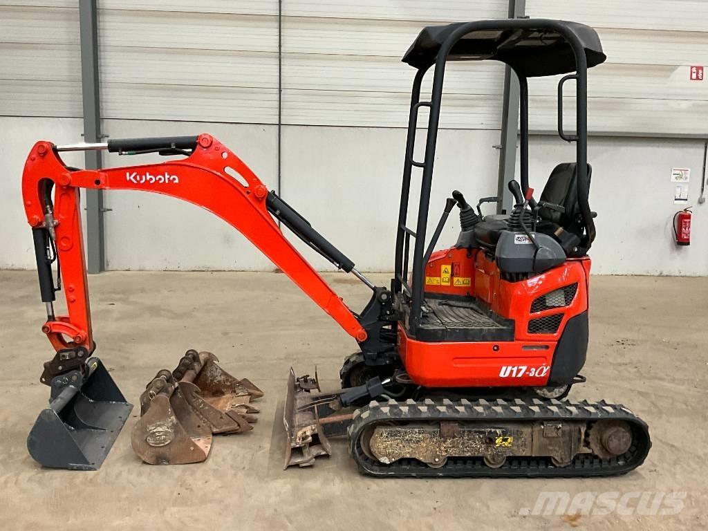 Kubota U 17-3 A Miniescavatori