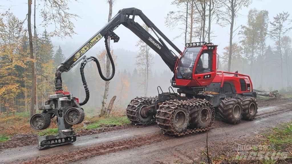 Komatsu 931 XC Abbattitrici, Disboscatrici