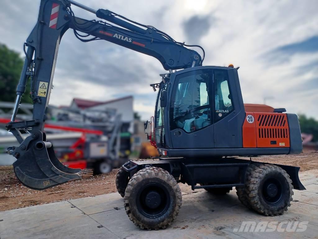 Atlas 150 W Escavatori gommati