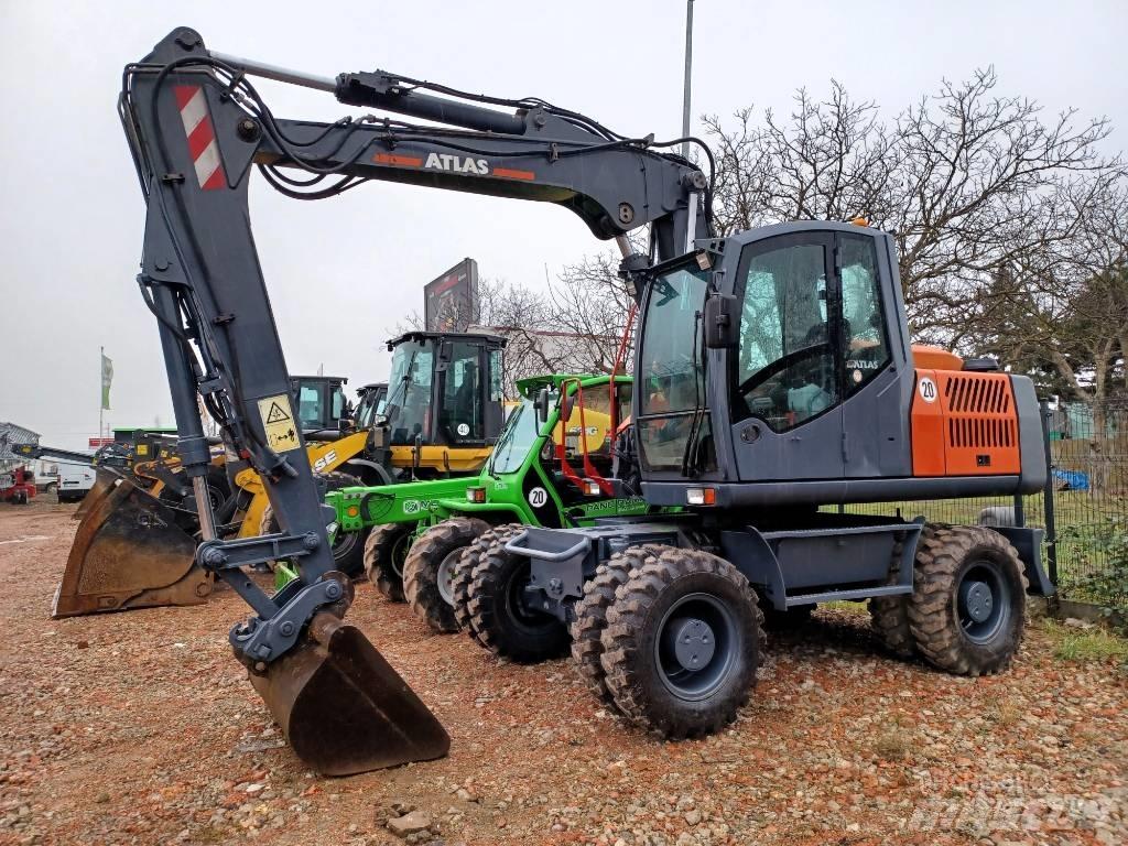 Atlas 150 W Escavatori gommati