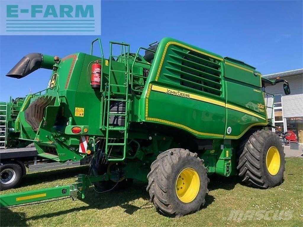 John Deere t560 hm Mietitrebbiatrici