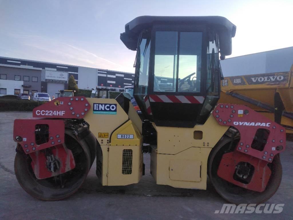 Dynapac CC 224 HF Rulli a doppio tamburo