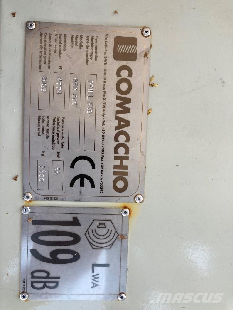 Comacchio Geo600 Trivelle per pozzi d'aqua