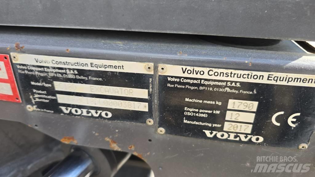 Volvo EC 18 Miniescavatori