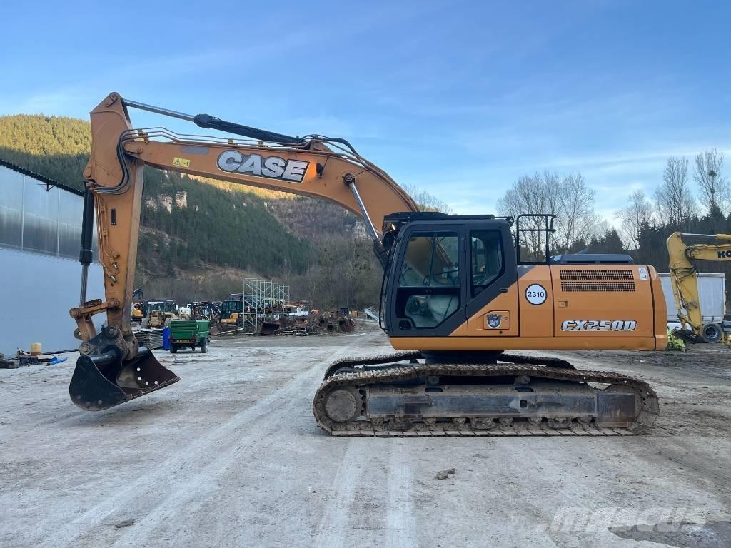 CASE CX 250 D Escavatori cingolati