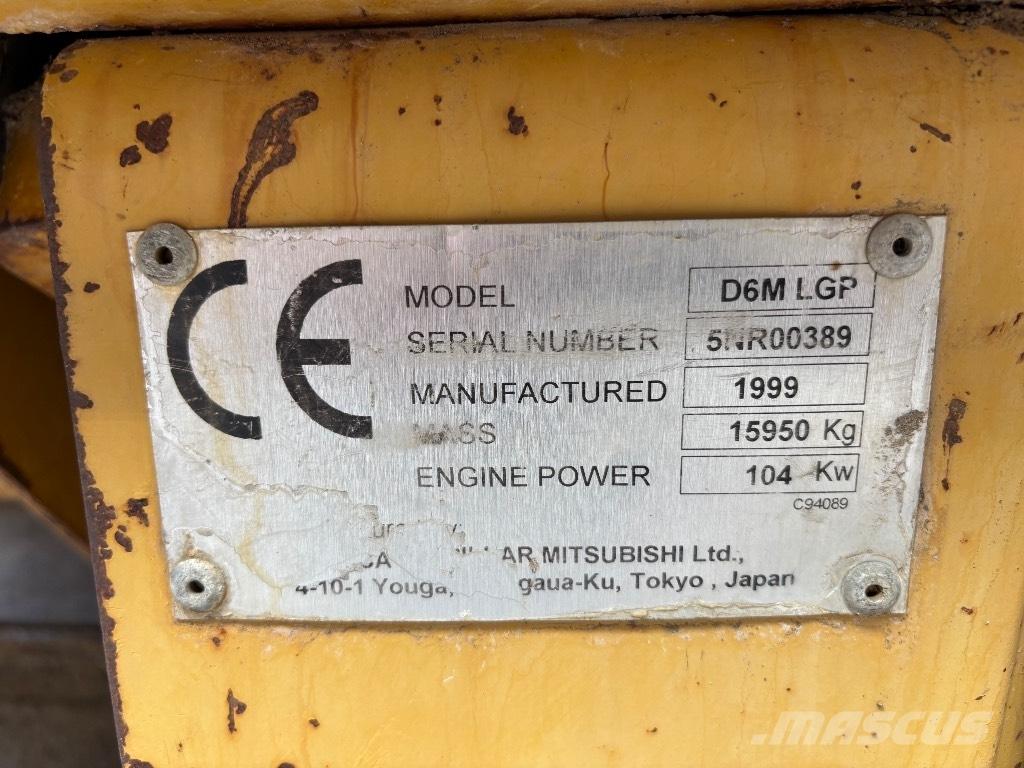 CAT D 6 M LGP Dozer cingolati