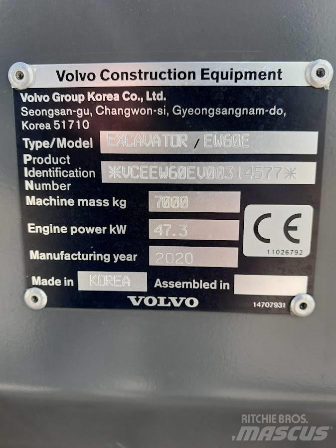 Volvo EW 60 E Escavatori gommati